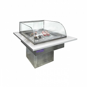 картинка Встраиваемая кондитерская холодильная витрина FINIST GLASSIER LUXURY GL-2