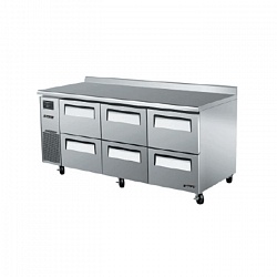 картинка Холодильный стол с бортом Turbo Air KWR18-2D-6-750