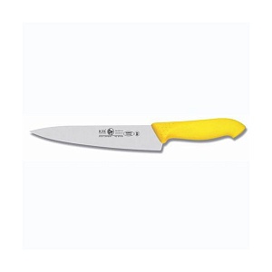 картинка Нож поварской Шеф ICEL HORECA PRIME 28300.HR10000.180 желтый 18см